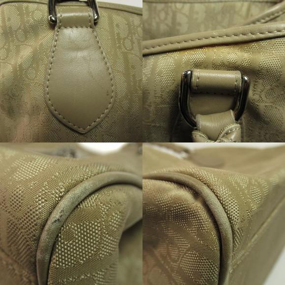 Christian Dior Trotter Tote Bag Canvas Beche - Picture 8 of 9